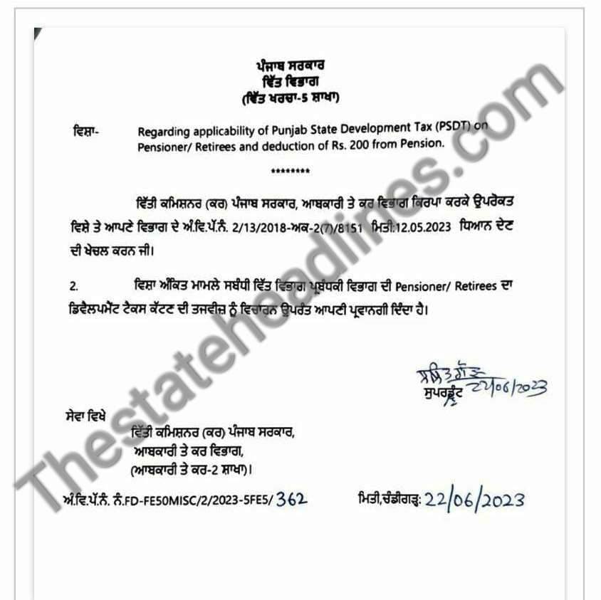 Development Tax