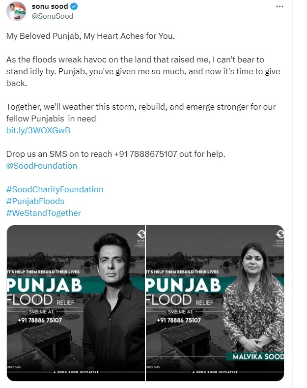 Sonu Sood Tweet