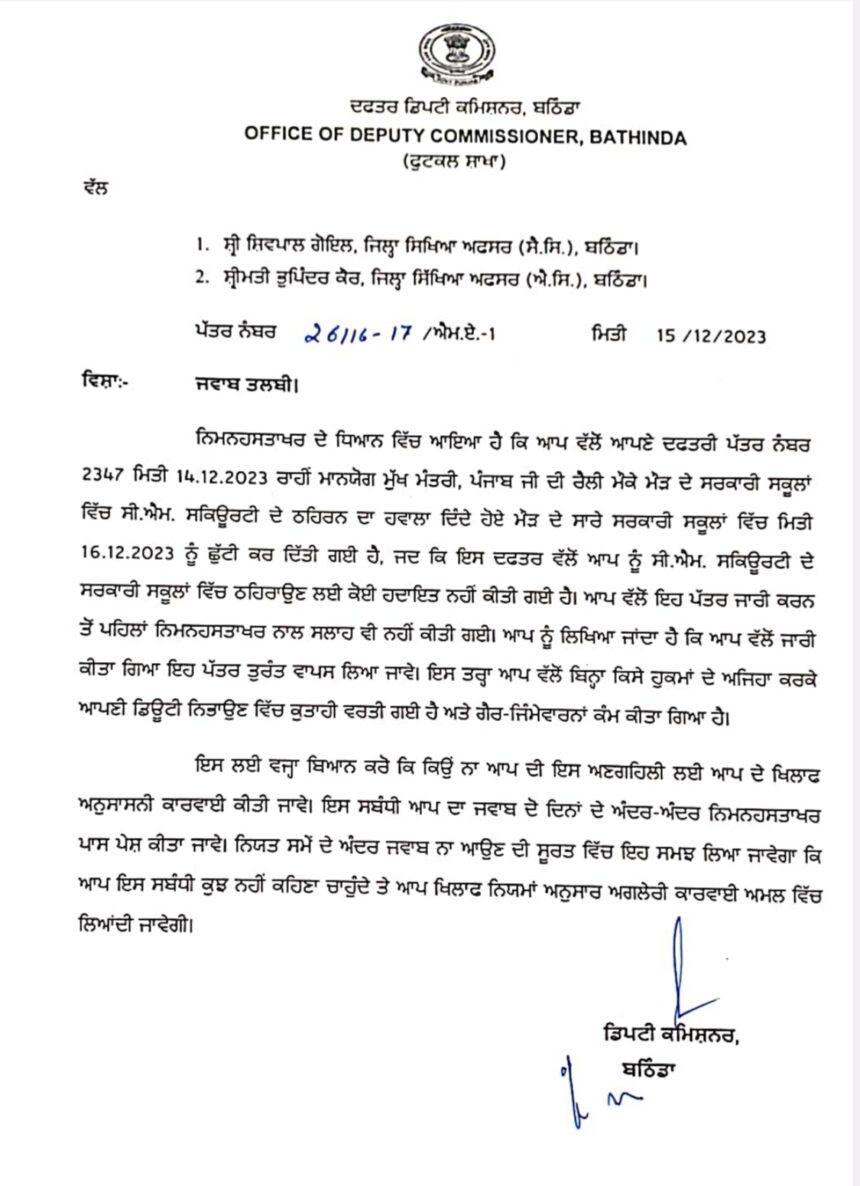 Deputy Commissioner