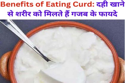 Benefits of Eating Curd